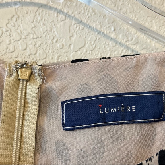 Cheetah print dress with zipper detail - Picture 3 of 5